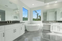 Master Bath with Garden Tub