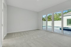 Master Bedroom with view of Courtyard