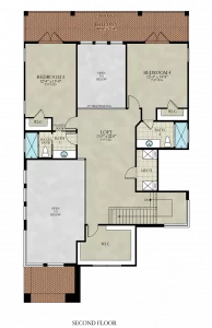 Aspen Estate Second Floor Plan