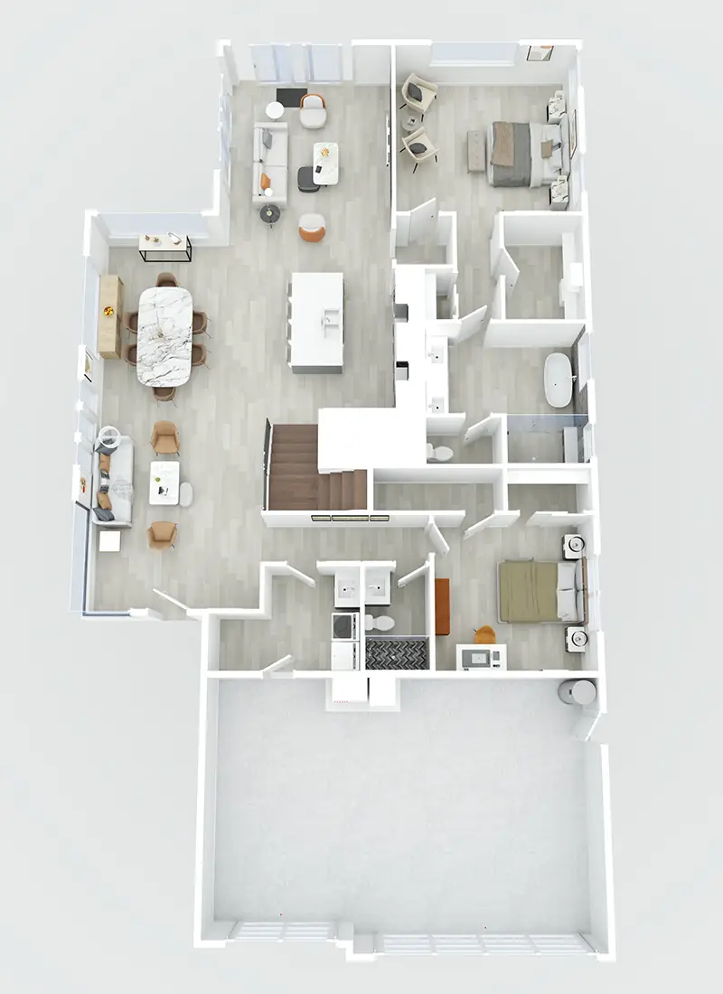 Aspen II - Lot 2 - 1st Floor Plan